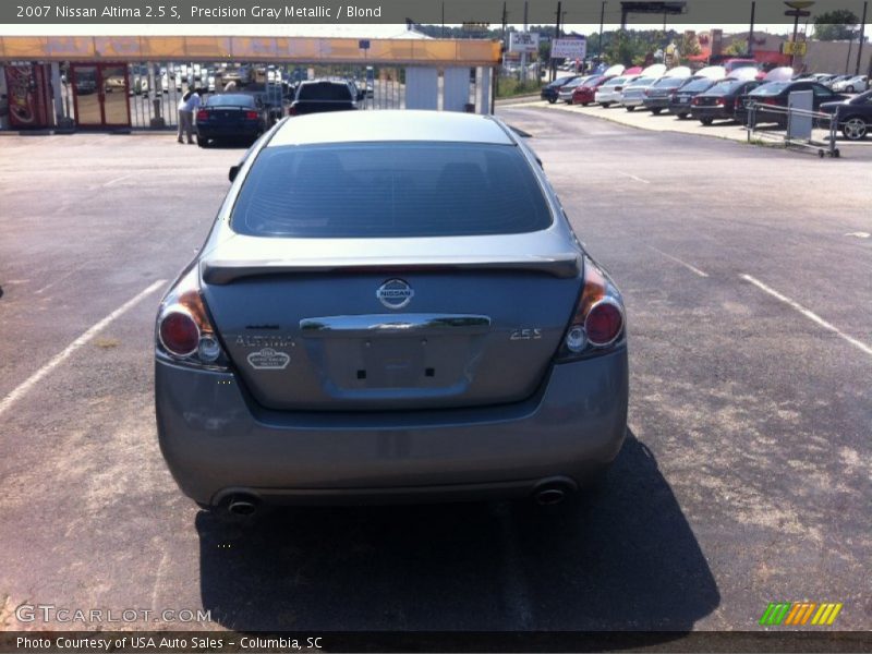 Precision Gray Metallic / Blond 2007 Nissan Altima 2.5 S