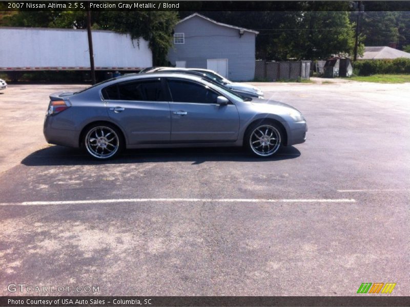 Precision Gray Metallic / Blond 2007 Nissan Altima 2.5 S