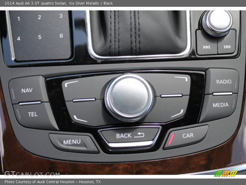 Ice Silver Metallic / Black 2014 Audi A6 3.0T quattro Sedan