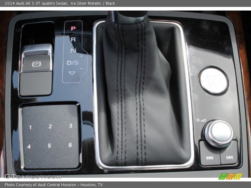 Ice Silver Metallic / Black 2014 Audi A6 3.0T quattro Sedan