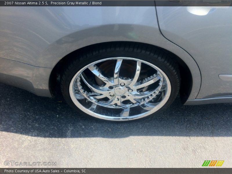 Precision Gray Metallic / Blond 2007 Nissan Altima 2.5 S