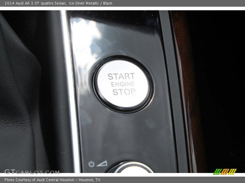 Ice Silver Metallic / Black 2014 Audi A6 3.0T quattro Sedan