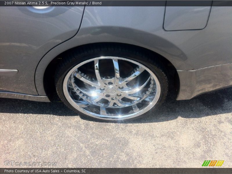Precision Gray Metallic / Blond 2007 Nissan Altima 2.5 S
