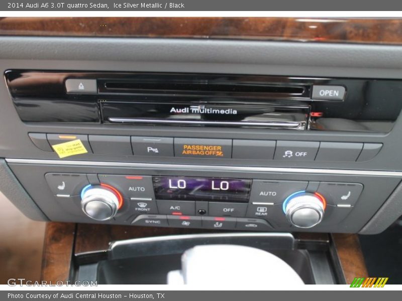 Ice Silver Metallic / Black 2014 Audi A6 3.0T quattro Sedan