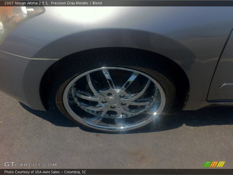 Precision Gray Metallic / Blond 2007 Nissan Altima 2.5 S