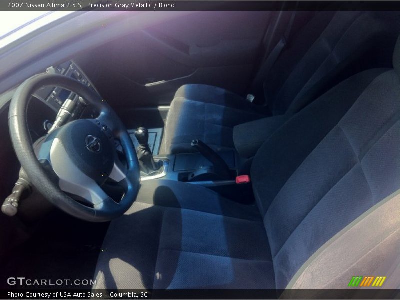 Precision Gray Metallic / Blond 2007 Nissan Altima 2.5 S