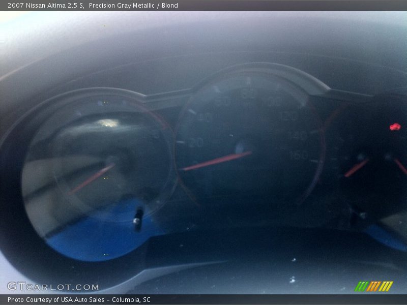 Precision Gray Metallic / Blond 2007 Nissan Altima 2.5 S