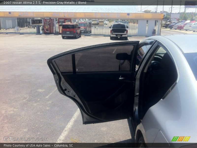 Precision Gray Metallic / Blond 2007 Nissan Altima 2.5 S
