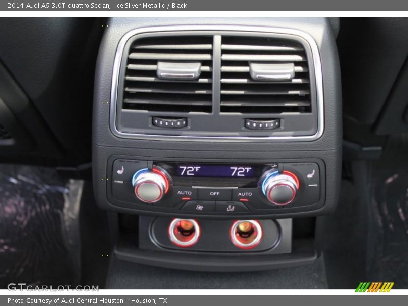 Ice Silver Metallic / Black 2014 Audi A6 3.0T quattro Sedan