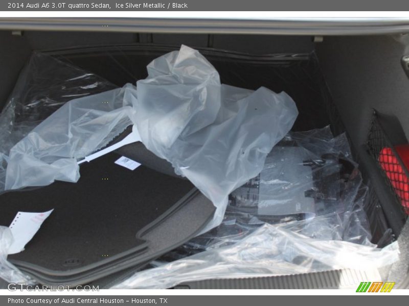 Ice Silver Metallic / Black 2014 Audi A6 3.0T quattro Sedan