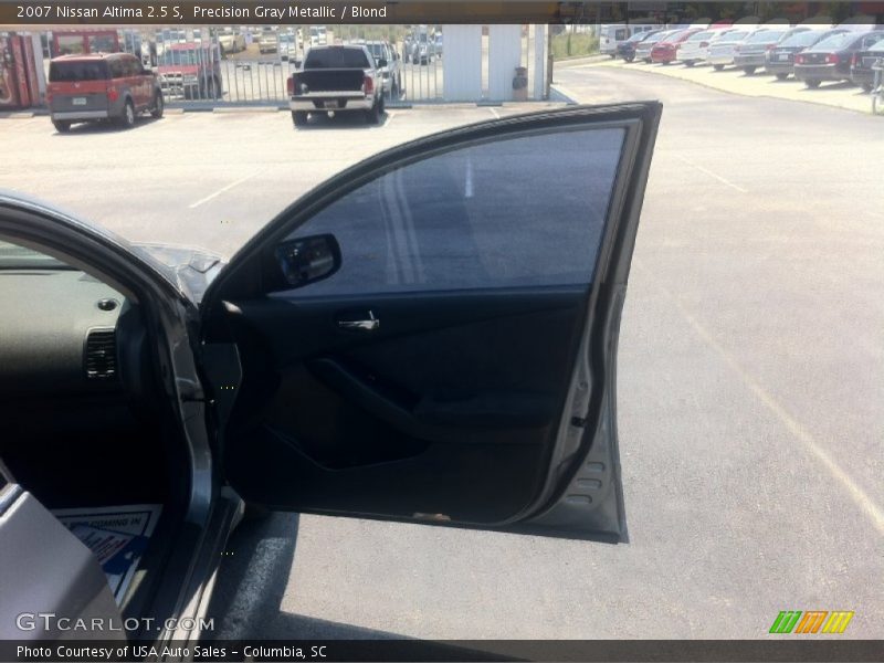 Precision Gray Metallic / Blond 2007 Nissan Altima 2.5 S