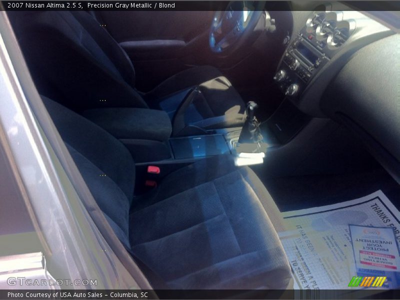 Precision Gray Metallic / Blond 2007 Nissan Altima 2.5 S