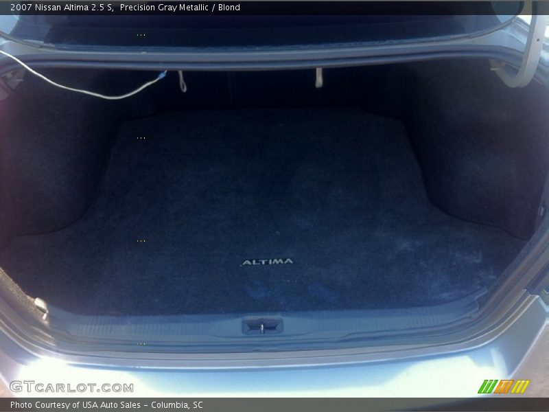 Precision Gray Metallic / Blond 2007 Nissan Altima 2.5 S