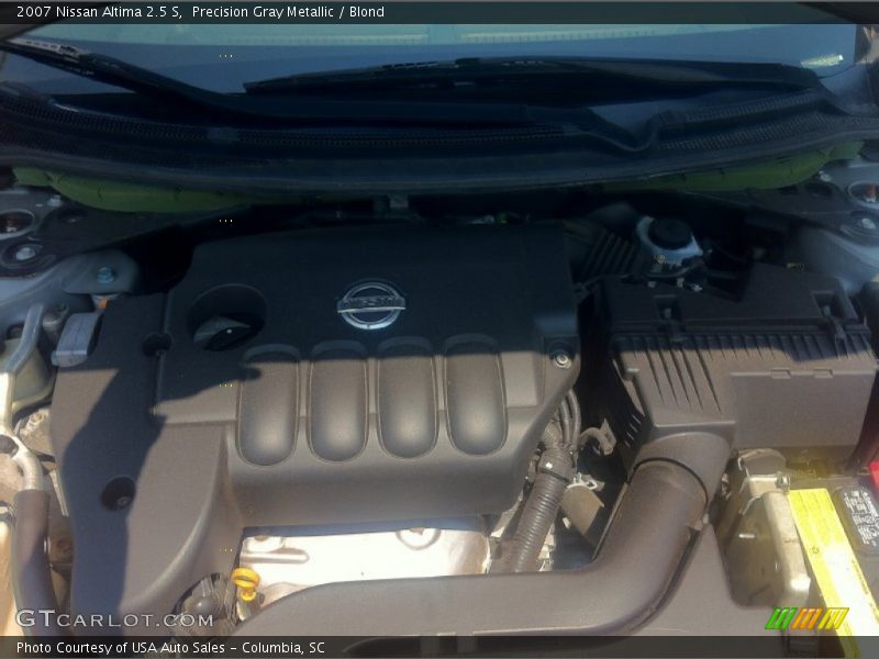 Precision Gray Metallic / Blond 2007 Nissan Altima 2.5 S