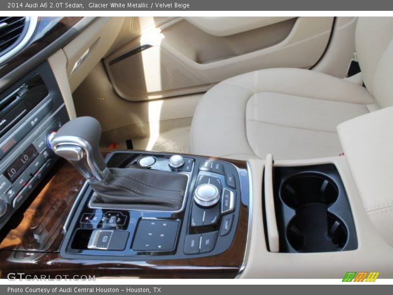 Glacier White Metallic / Velvet Beige 2014 Audi A6 2.0T Sedan