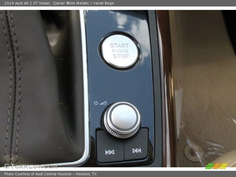 Glacier White Metallic / Velvet Beige 2014 Audi A6 2.0T Sedan