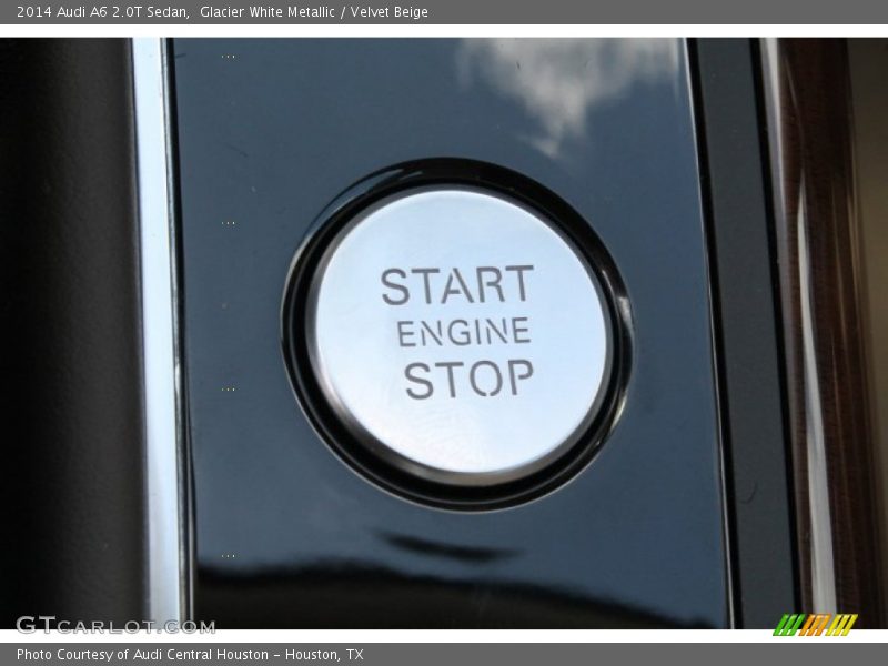 Glacier White Metallic / Velvet Beige 2014 Audi A6 2.0T Sedan