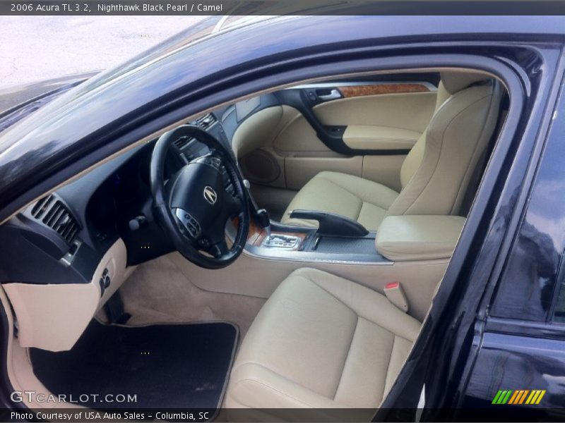 Nighthawk Black Pearl / Camel 2006 Acura TL 3.2
