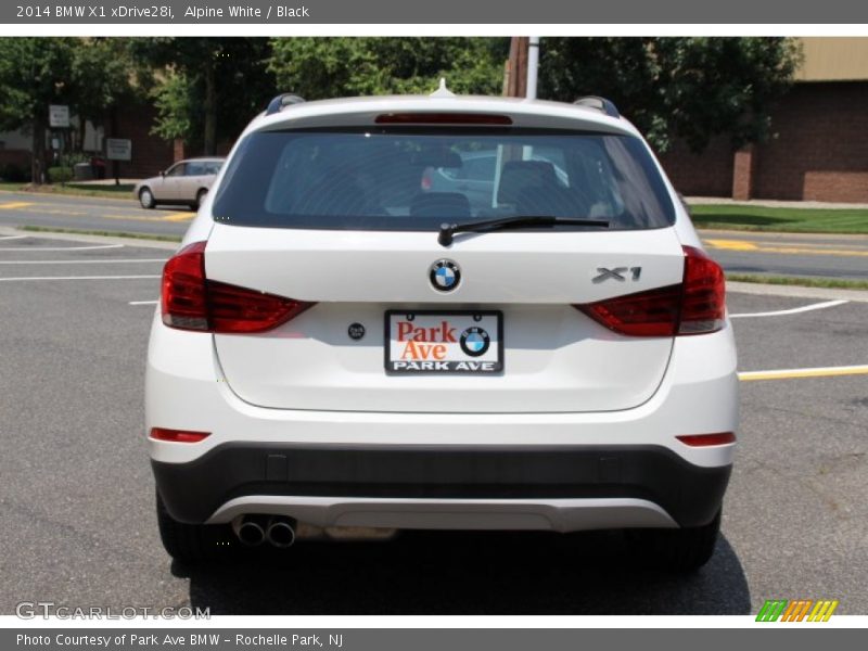 Alpine White / Black 2014 BMW X1 xDrive28i