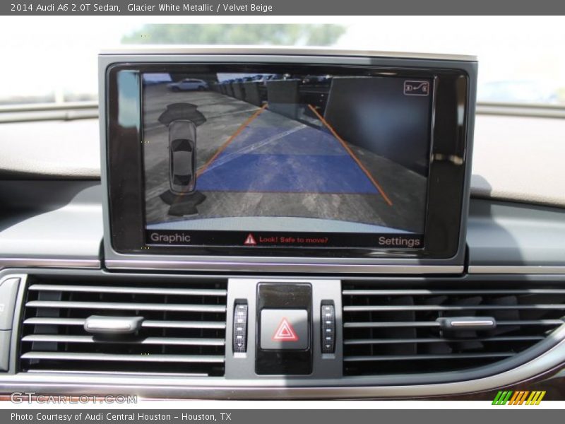 Glacier White Metallic / Velvet Beige 2014 Audi A6 2.0T Sedan