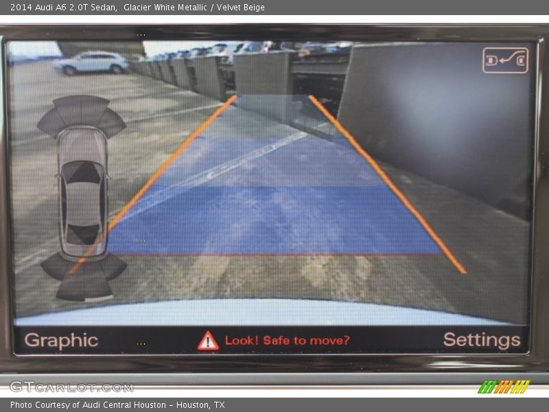 Glacier White Metallic / Velvet Beige 2014 Audi A6 2.0T Sedan