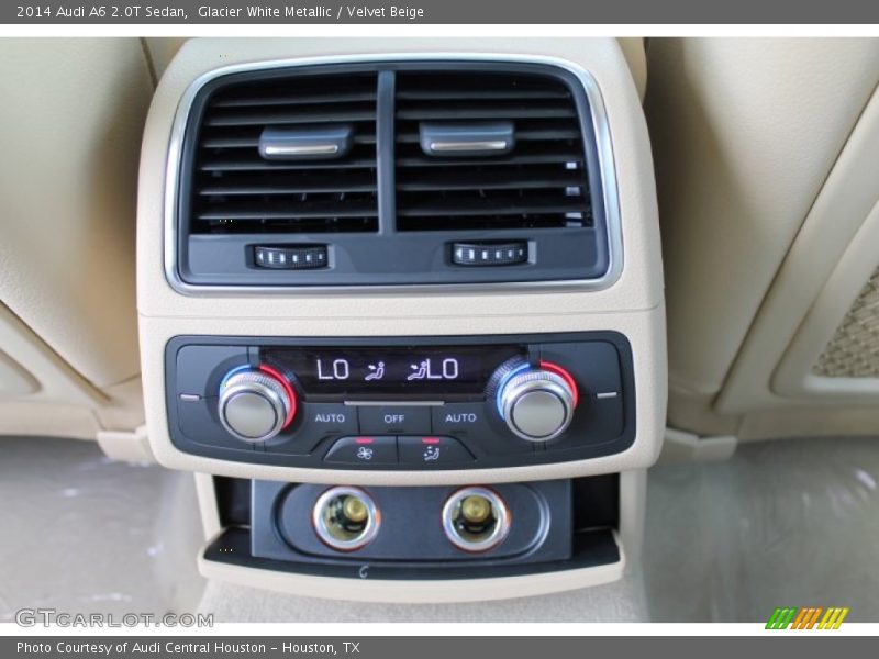 Glacier White Metallic / Velvet Beige 2014 Audi A6 2.0T Sedan