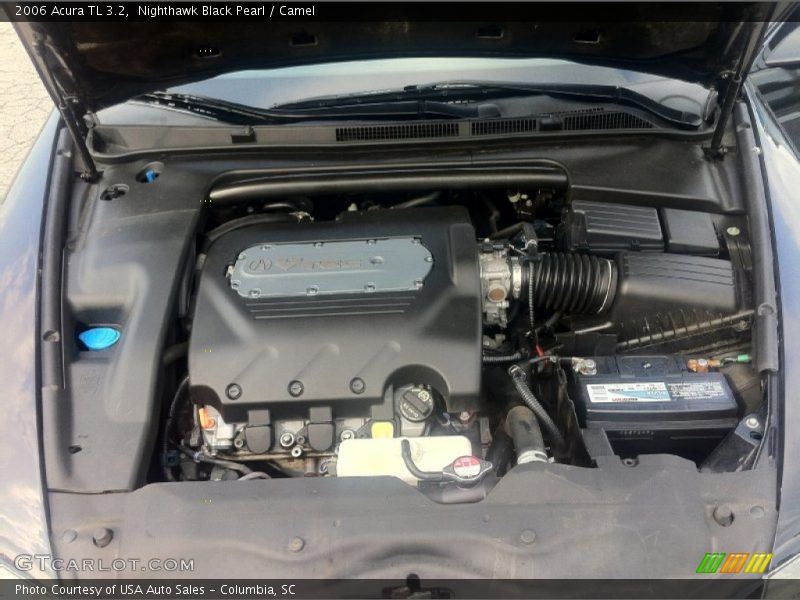 Nighthawk Black Pearl / Camel 2006 Acura TL 3.2