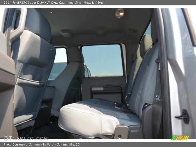 Ingot Silver Metallic / Steel 2014 Ford F250 Super Duty XLT Crew Cab