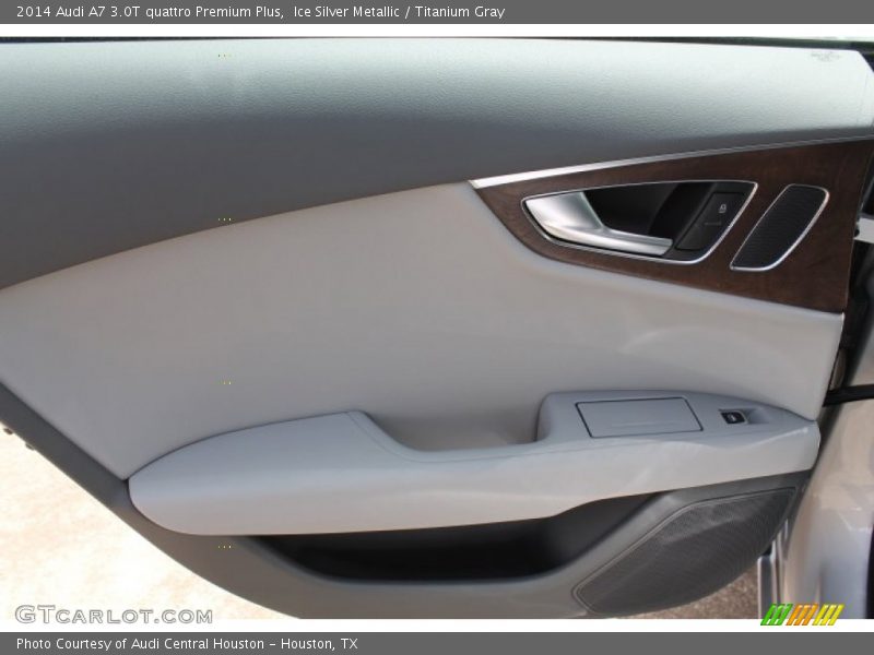 Ice Silver Metallic / Titanium Gray 2014 Audi A7 3.0T quattro Premium Plus