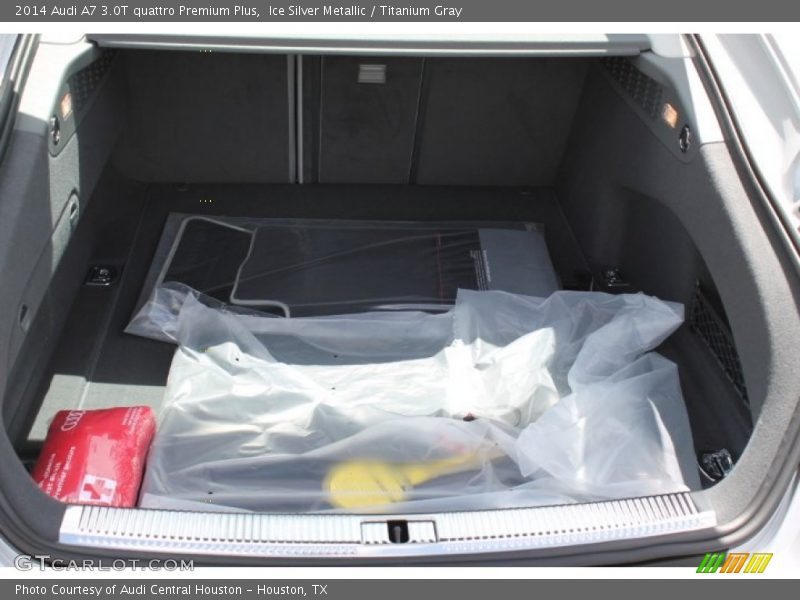Ice Silver Metallic / Titanium Gray 2014 Audi A7 3.0T quattro Premium Plus