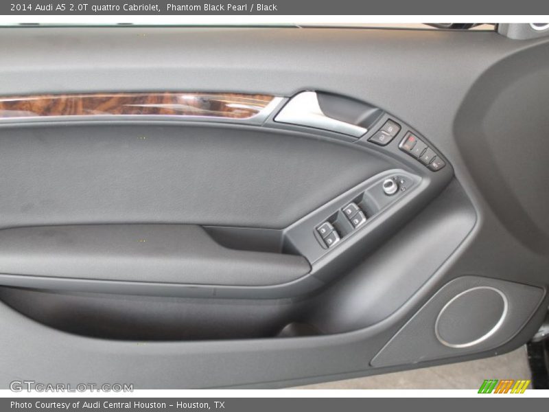 Phantom Black Pearl / Black 2014 Audi A5 2.0T quattro Cabriolet