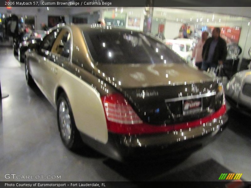 Custom Brown/Beige / California Beige 2006 Maybach 57