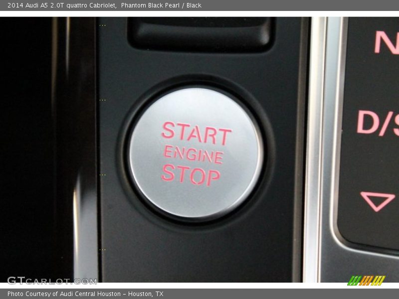 Phantom Black Pearl / Black 2014 Audi A5 2.0T quattro Cabriolet