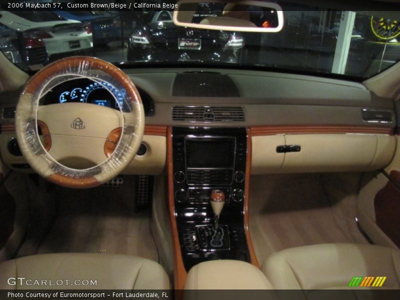 Custom Brown/Beige / California Beige 2006 Maybach 57