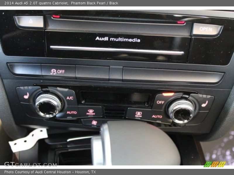 Phantom Black Pearl / Black 2014 Audi A5 2.0T quattro Cabriolet