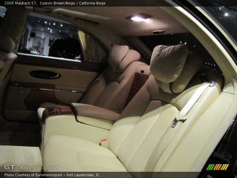 Custom Brown/Beige / California Beige 2006 Maybach 57