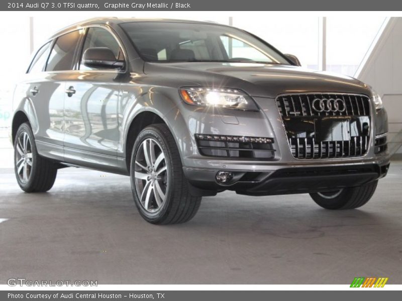 Graphite Gray Metallic / Black 2014 Audi Q7 3.0 TFSI quattro