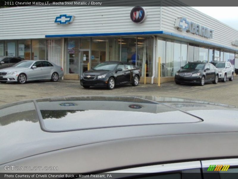 Mocha Steel Metallic / Ebony 2011 Chevrolet Malibu LT