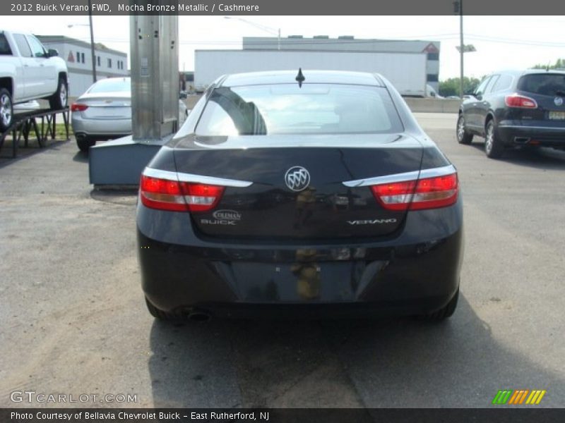 Mocha Bronze Metallic / Cashmere 2012 Buick Verano FWD