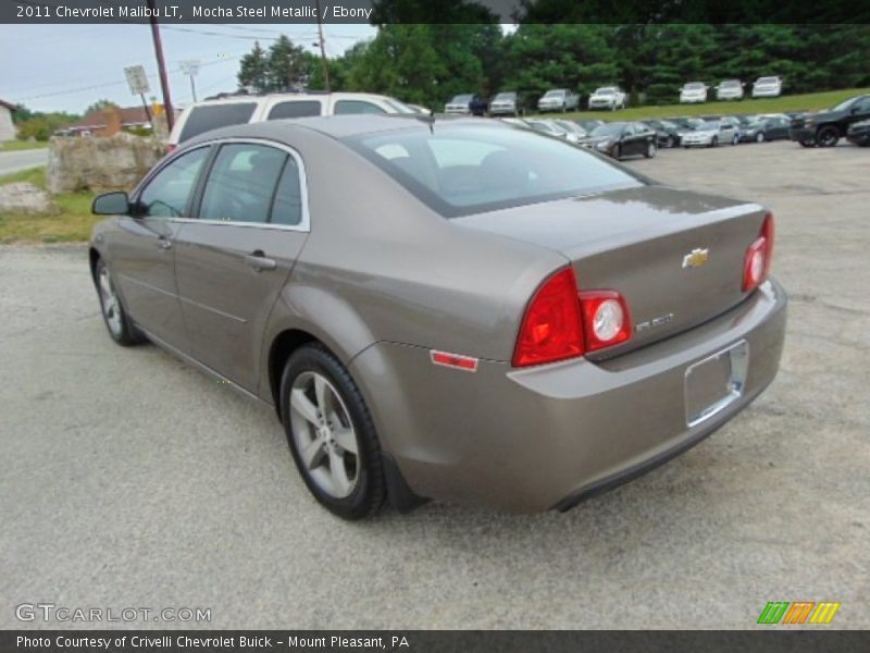 Mocha Steel Metallic / Ebony 2011 Chevrolet Malibu LT