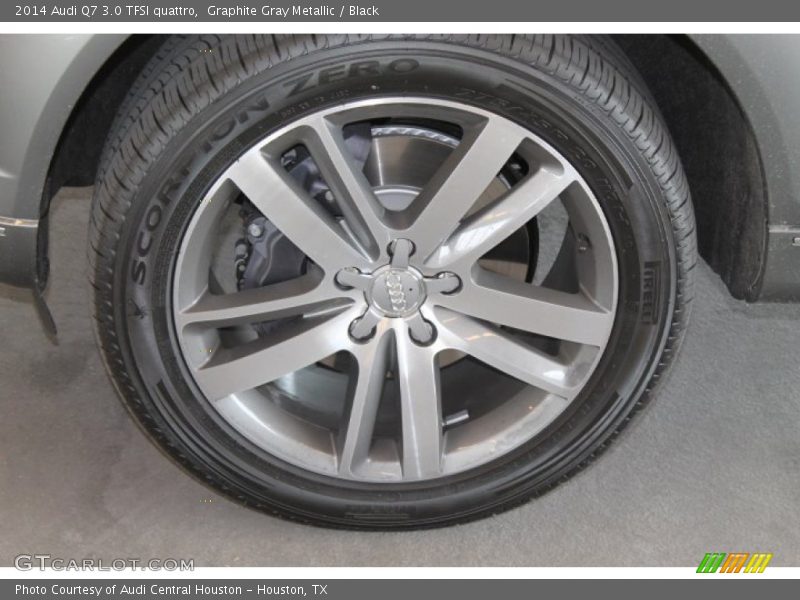 Graphite Gray Metallic / Black 2014 Audi Q7 3.0 TFSI quattro