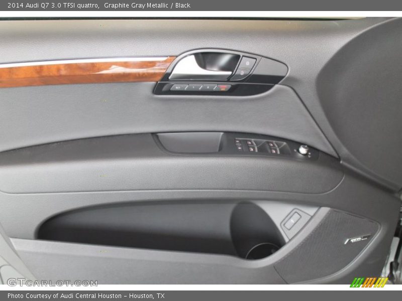 Graphite Gray Metallic / Black 2014 Audi Q7 3.0 TFSI quattro
