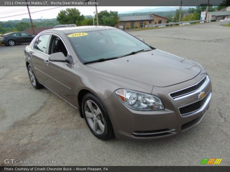 Mocha Steel Metallic / Ebony 2011 Chevrolet Malibu LT