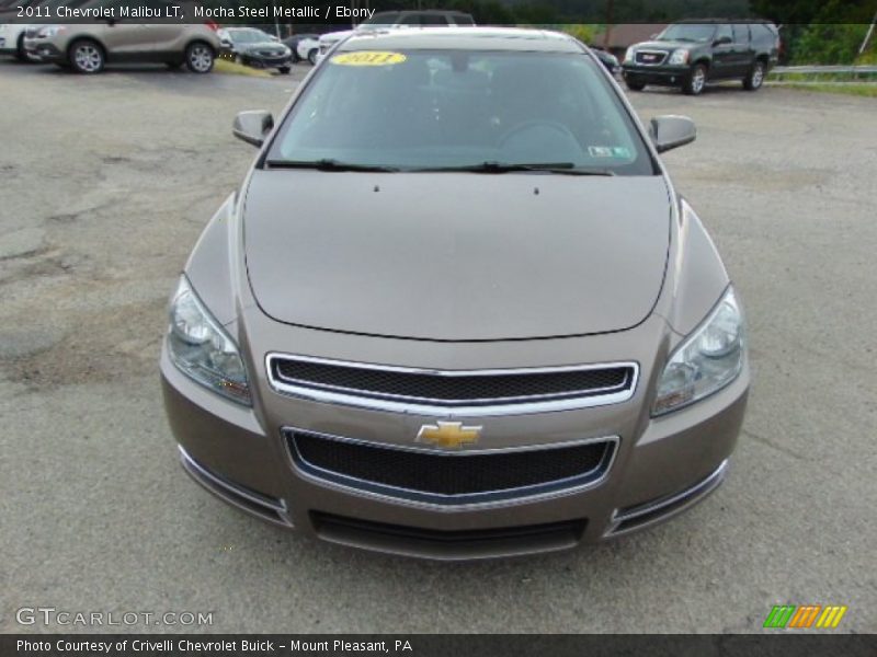 Mocha Steel Metallic / Ebony 2011 Chevrolet Malibu LT