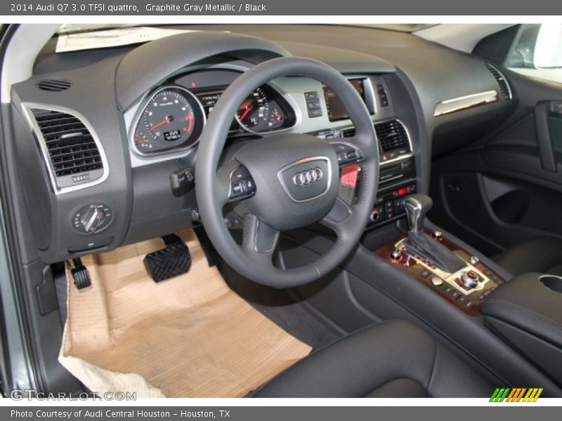 Graphite Gray Metallic / Black 2014 Audi Q7 3.0 TFSI quattro