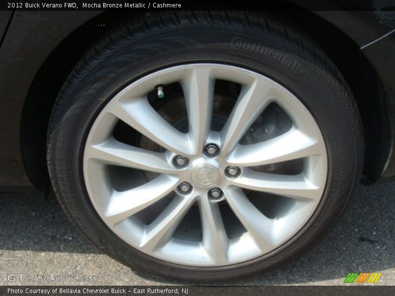 Mocha Bronze Metallic / Cashmere 2012 Buick Verano FWD