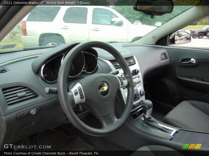Mocha Steel Metallic / Ebony 2011 Chevrolet Malibu LT