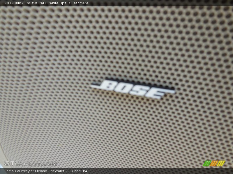 White Opal / Cashmere 2012 Buick Enclave FWD