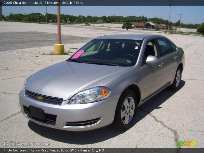 Silverstone Metallic / Gray 2008 Chevrolet Impala LS