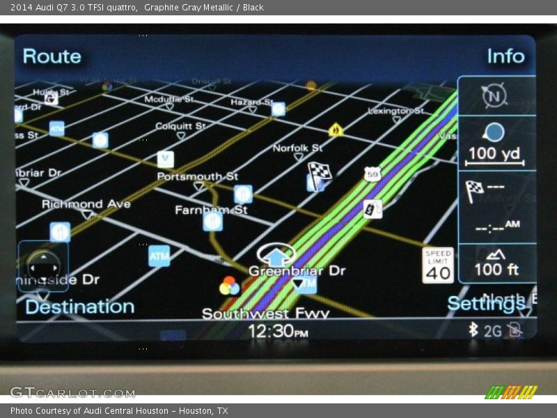 Graphite Gray Metallic / Black 2014 Audi Q7 3.0 TFSI quattro
